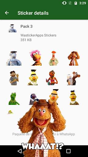 WAstickerApps TheMuppetstickers Memes screenshot 7
