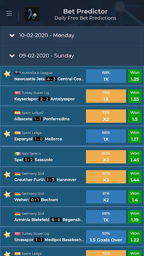 Bet Predictor - Daily Free Bet Predictions & Tips screenshot 2