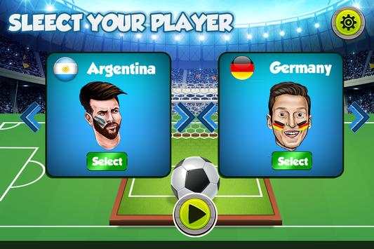 Head Soccer Euro Football League screenshot 1