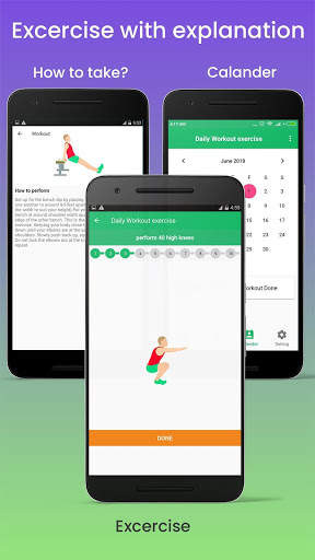 Daily Workout fitness app screenshot 2