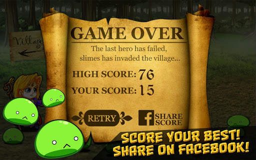 Hero Legends: Slimes Attack screenshot 4