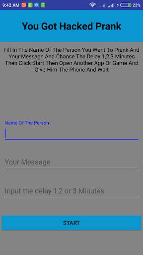 Hack -You Got Hacked Prank App screenshot 3
