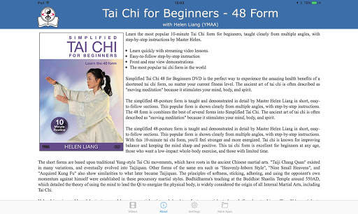 Tai Chi for Beginners - 48 Form (YMAA) screenshot 12