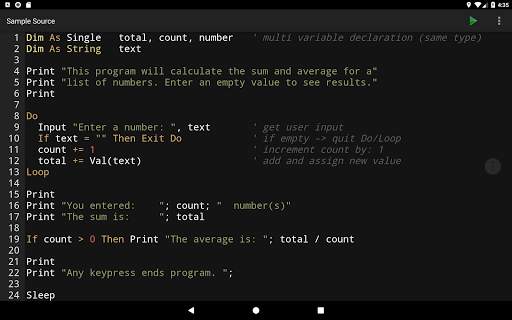 BASIC Programming Compiler screenshot 9