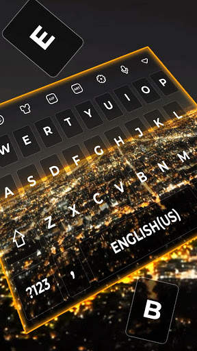 Lighting Night Live Keyboard screenshot 2