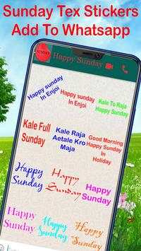 Happy Sunday stickers for whatsapp screenshot 2