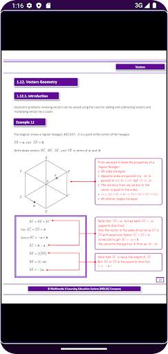 Vectors High School Math скриншот 6