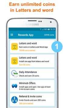 Rewards App - Earn money स्क्रीनशॉट 2