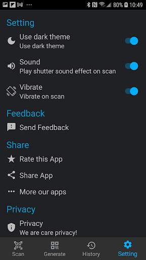 WiFi QR Code Scanner screenshot 3