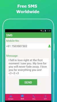 Free Phone Calls - Free Texting SMS screenshot 3
