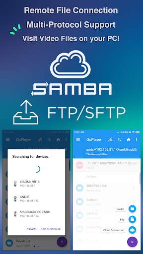 GoPlayer - Multiple videos 5G player all format screenshot 5