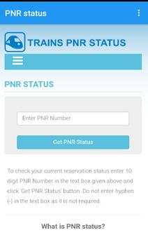live Railway train Status- IRCTC Train PNR Status screenshot 2