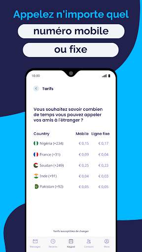 Talk360 appels internationaux screenshot 3