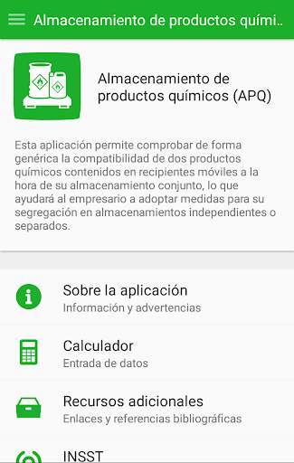 Almacenamiento p. químicos скриншот 1