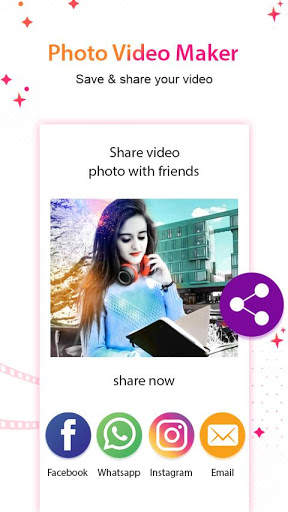 Video Maker with Music & Photos-Movie Maker 2021 screenshot 6