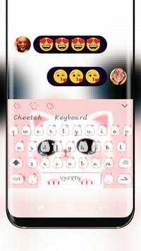 Pink Kitty Keyboard screenshot 1