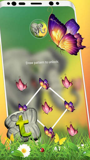 Cute Elephant Painting Theme screenshot 4