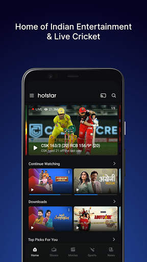 Hotstar screenshot 1