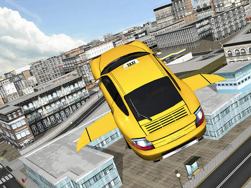 Flying Taxi car simulator screenshot 11