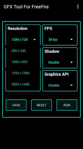 Fire GFX Tool : FPS Booster screenshot 3