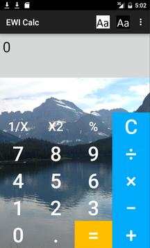 EWI Personal Calculator скриншот 1