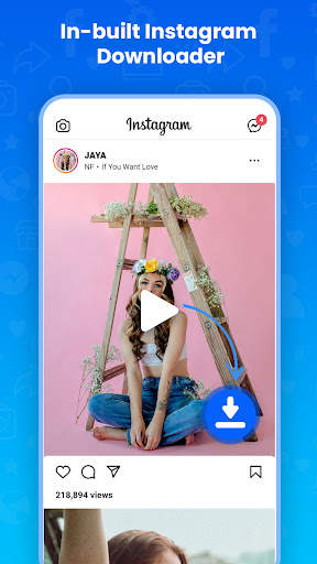 Video downloader for facebook screenshot 1