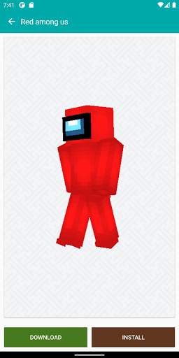 Among us Skins for Minecraft PE screenshot 3