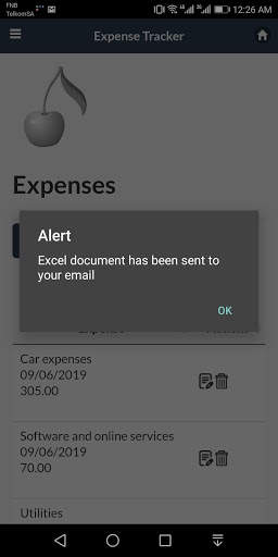 Expense Tracker скриншот 4