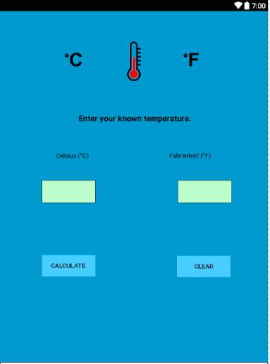 Celsius and Fahrenheit Temperature Conversion 4 تصوير الشاشة