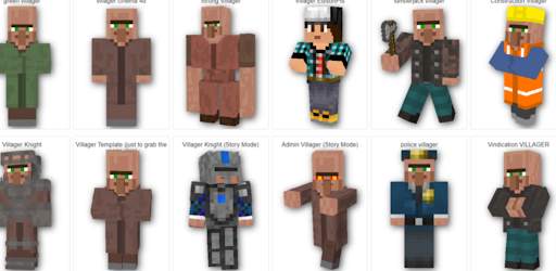 Villager Mod Skin for :minecraftpe | Addon Maps screenshot 2