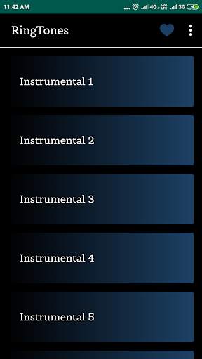 My Instrumental Ringtone screenshot 1