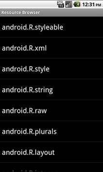 Resource Browser screenshot 1