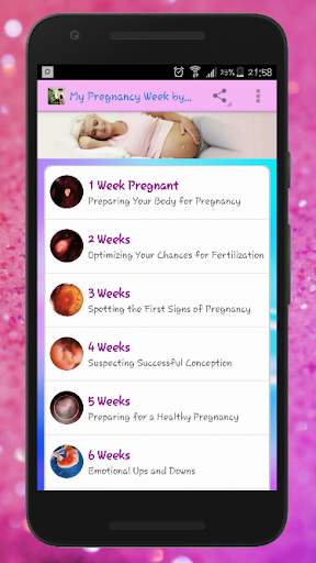 My Pregnancy week by week screenshot 1