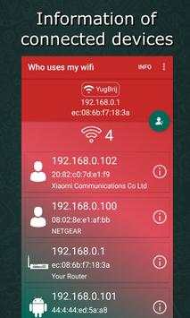 Who uses my wifi -  My Wifi Scanner , My Router screenshot 4
