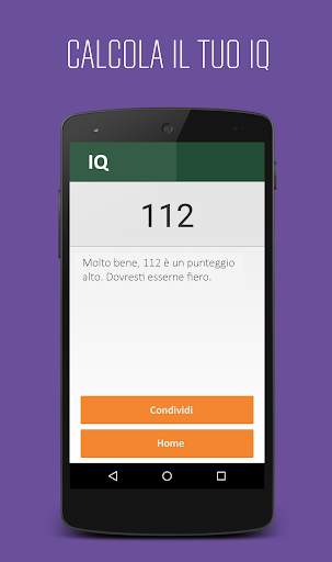 Test QI, test intelligenza screenshot 2