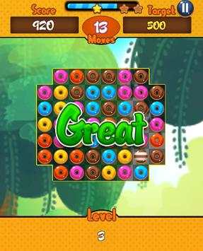 Candy Donut Match 2018 screenshot 1