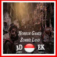 Game Horor Zombie mendarat logo