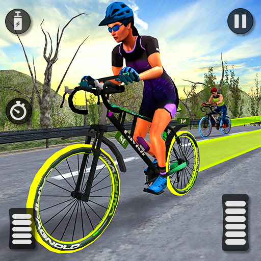 Light Bike Fearless BMX Racing Rider icon