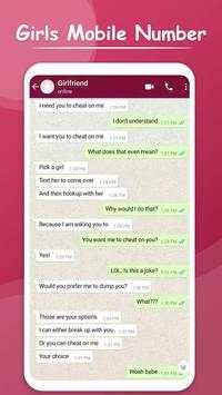 Lela - Girl Mobile Number for whatsapp chat screenshot 1