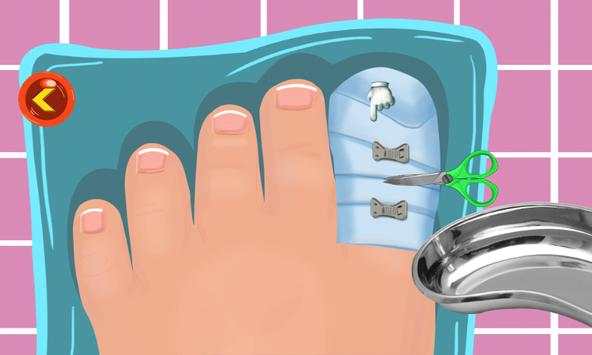 Toe Surgery Doctor Game screenshot 7