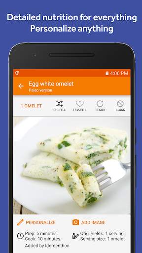 Eat This Much - Meal Planner screenshot 2