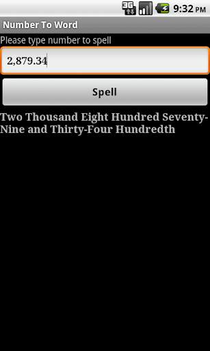 Spell Numbers screenshot 2