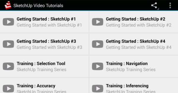 SketchUp Video Tutorials screenshot 3