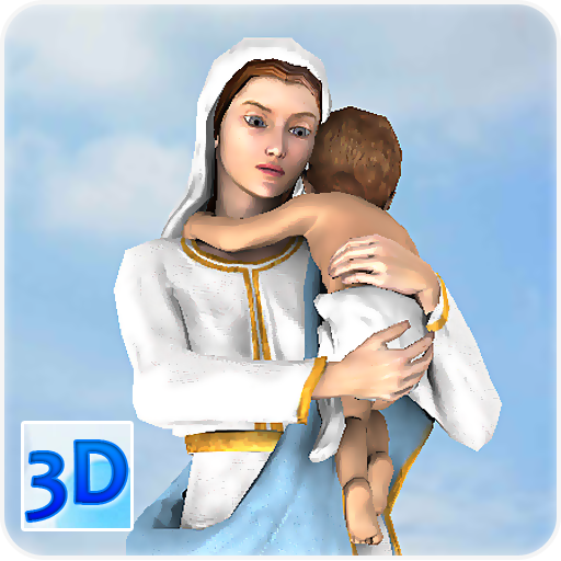 3D Mother Mary Live Wallpaper आइकन