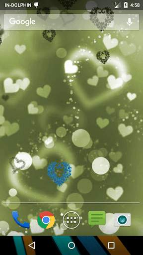 Glow Heart Live Wallpaper screenshot 4