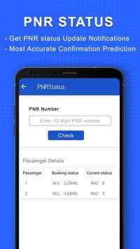 PNR Status - Train Tickets - Live Train Status screenshot 3