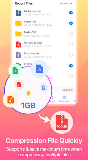 ZIP, RAR Extractor, Archiver screenshot 1