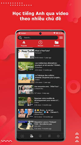 HBTube - Trình phát nhạc và video miễn phí screenshot 2
