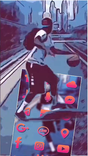 Basketball, Boy Themes, Live Wallpaper screenshot 3
