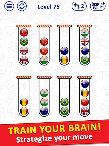 Ball Sort Puzzle - Bubble Sort Color Puzzle Game screenshot 6
